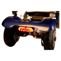 Elektroroller AT52317 mit Tasche & Korb blau