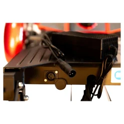 Elektroroller AT52317 mit Tasche & Korb rot