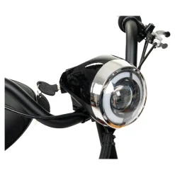 Elektroroller AT52317 mit Tasche & Korb rot