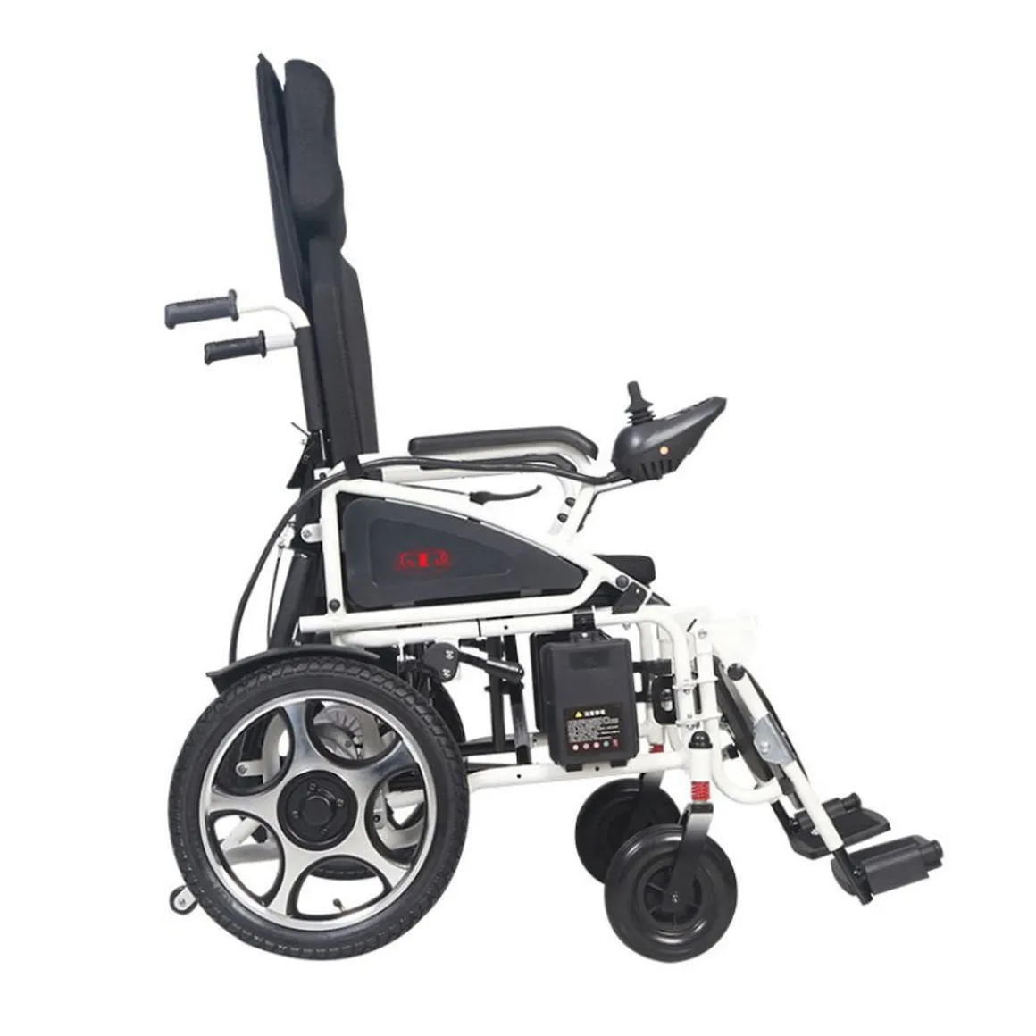 Elektrorollstuhl Komfort AT52313 mit hoher Lehne und Liegefunktion