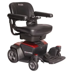 Elektrorollstuhl M35+ mit Staufächern, 6 km/h rot