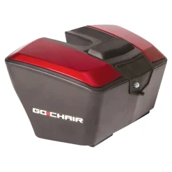 Elektrorollstuhl M35+ mit Staufächern, 6 km/h rot