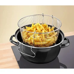 Emaille-Frittiertopf