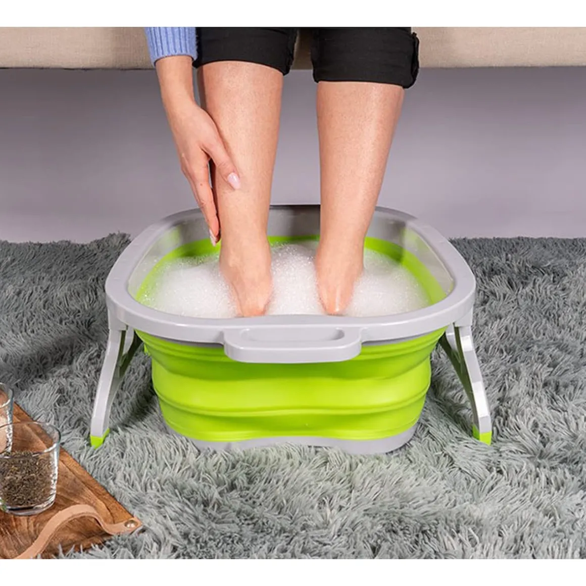 Faltbares Fußbad