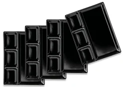 Fondueteller, Porzellan -