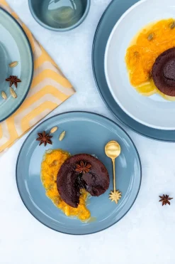 Frühstücksset, Steinzeug Livio Grün