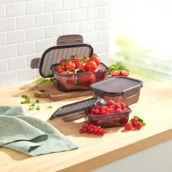 Frischhaltedosen „Klick“, 3 Stück