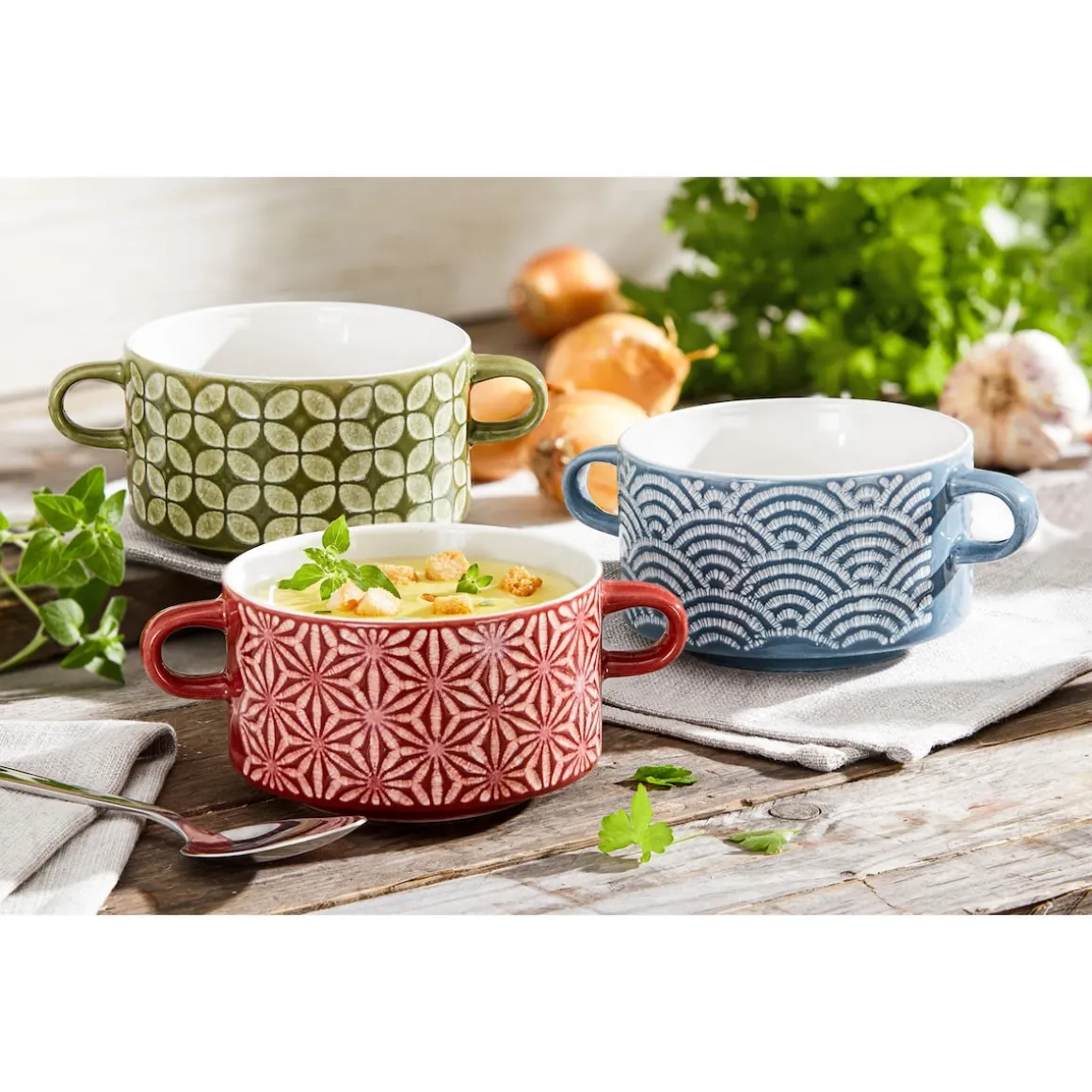 Genuss-Töpfchen, 3 Stück je 470 ml