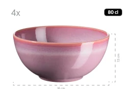 Geschirr-Set, Keramik Ossia Sand