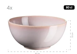 Geschirr-Set, Keramik Ossia Sand