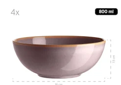 Geschirr-Set, Keramik Ossia Sand, Hellblau