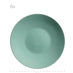 Geschirr-Set, Steinzeug Elissa Grün