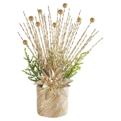 Gesteck „Gold-Explosion“