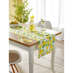 Glasuntersetzer „Zitrone“, 4 Stück