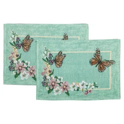 Gobelin-Tischset „Schmetterling“, 2 Stück