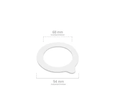 Gothika Vorratsglas-Set mit Deckel, Glas 7 x Einmachglas