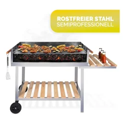 Grillwagen "Edelstahl"
