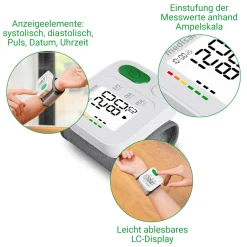 Handgelenk-Blutdruckmessgerät BW 345
