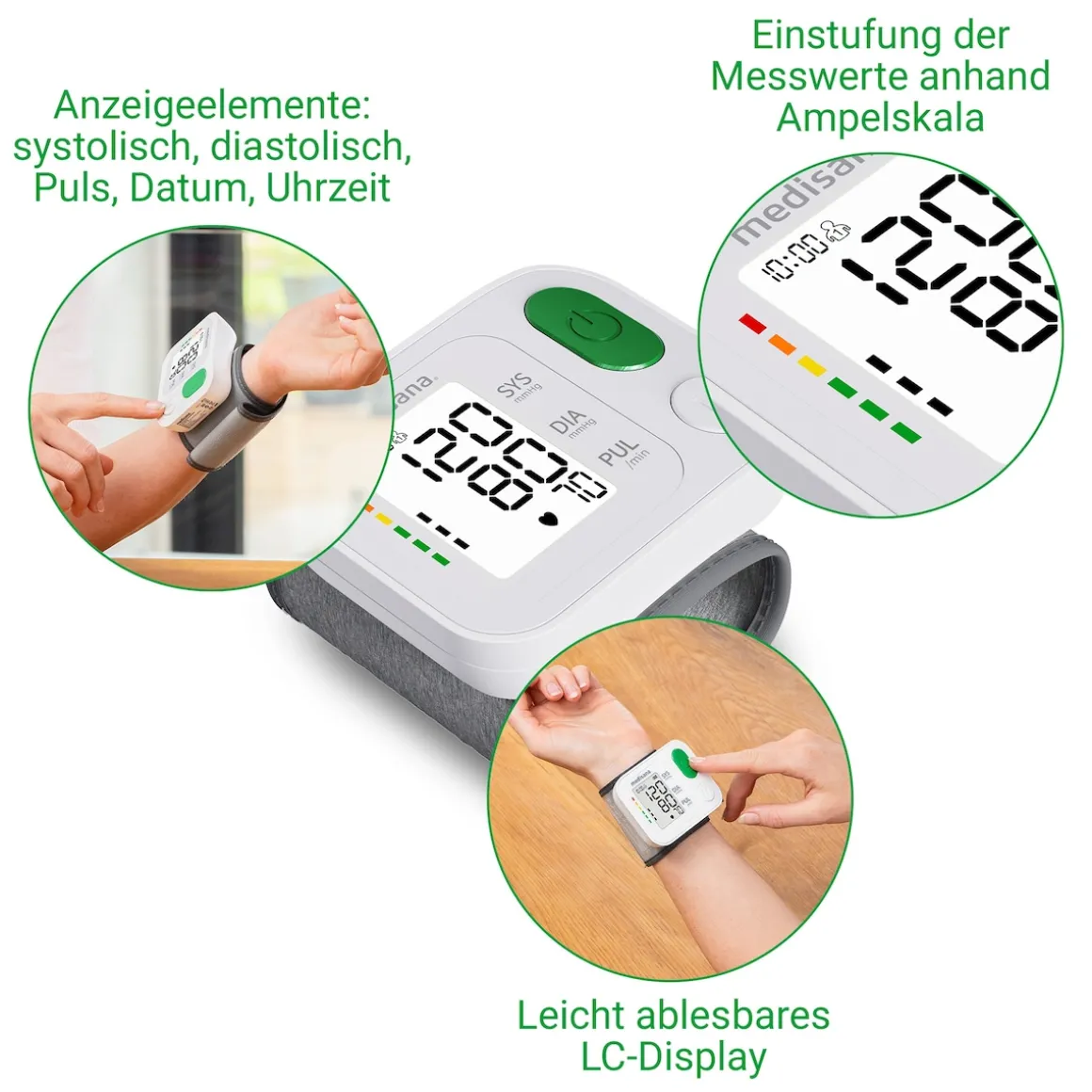 Handgelenk-Blutdruckmessgerät BW 345