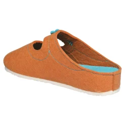 Hausschuh "Jutta" orange