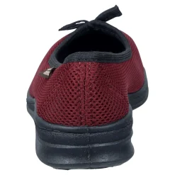 Hausschuh-Ballerina rot