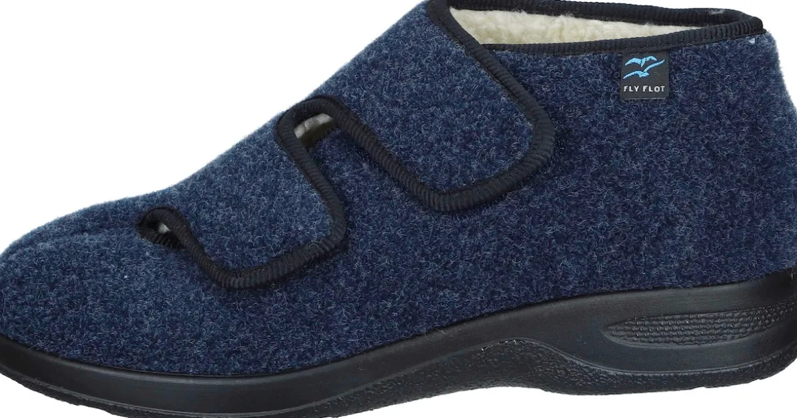 Hausschuhe blau