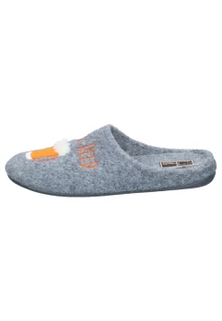 Hausschuhe grau