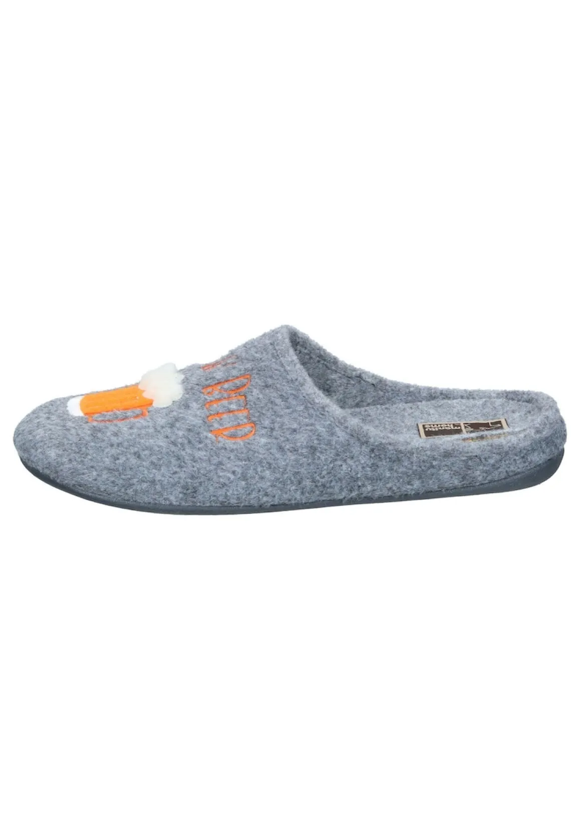 Hausschuhe grau