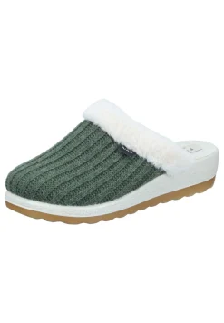 Hausschuhe grün