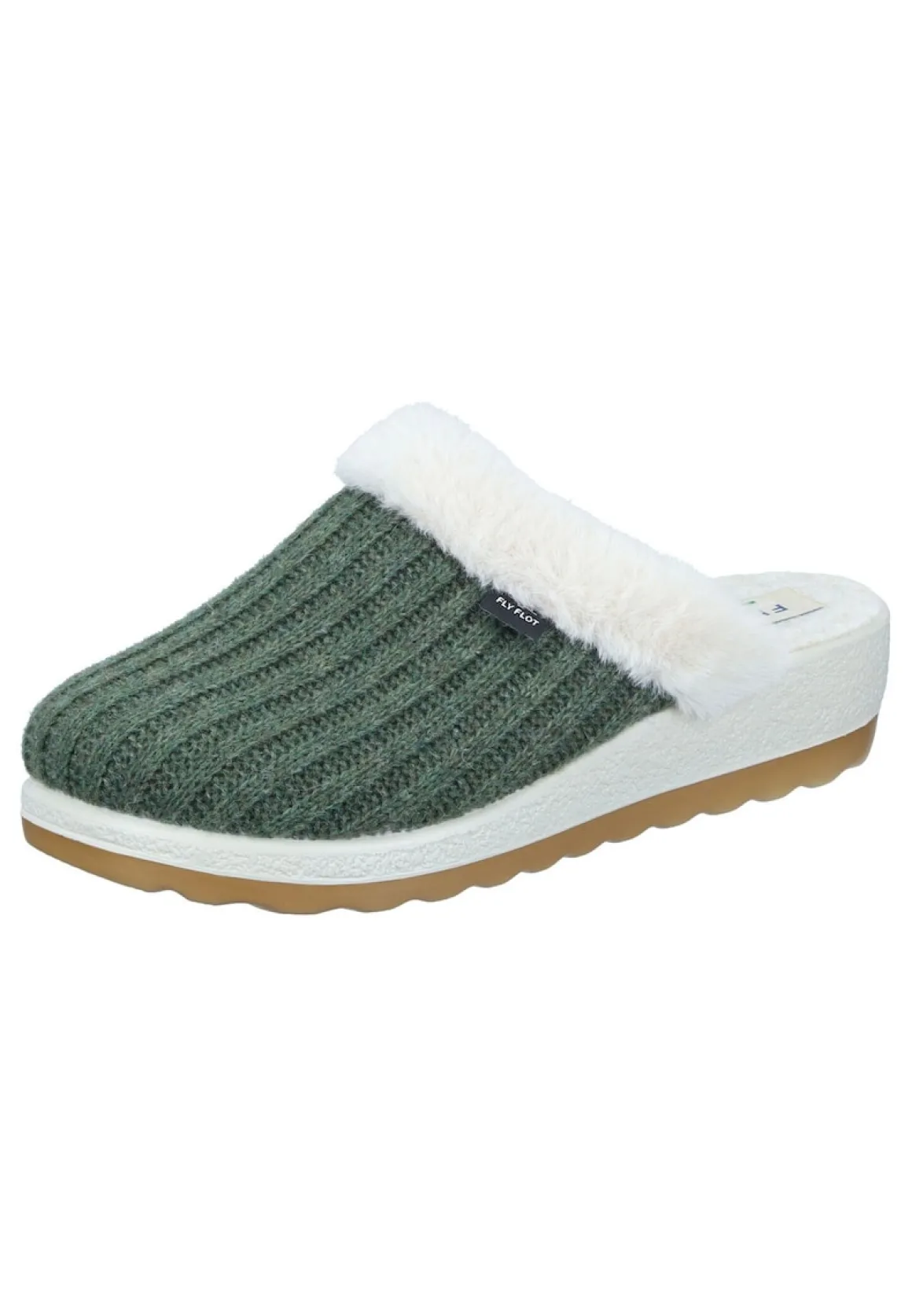 Hausschuhe grün