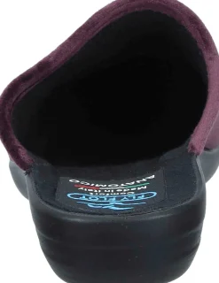 Hausschuhe pflaume