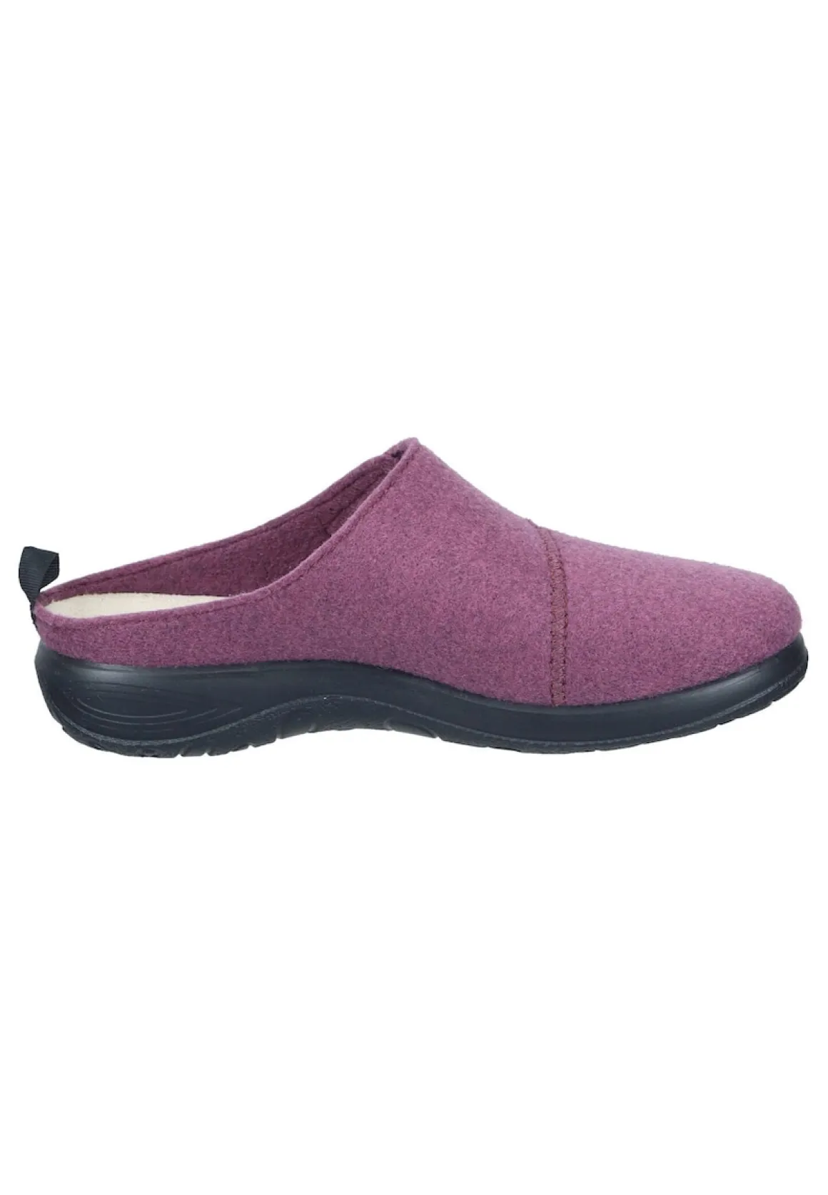Hausschuhe pflaume