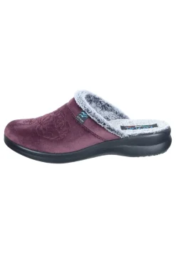 Hausschuhe pflaume