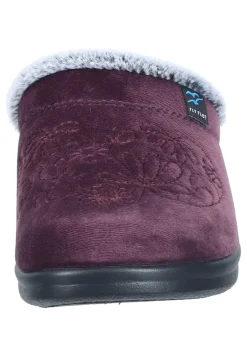 Hausschuhe pflaume