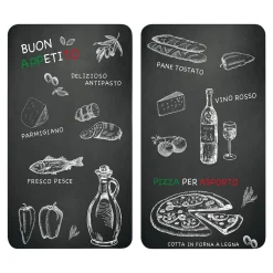 Herdabdeckplatte, 2er Pack Ristorante