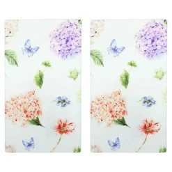 Herdabdeckplatten "Frühling", 2 Stück