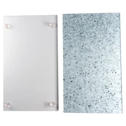 Herdabdeckplatten "Stein", 2 Stück