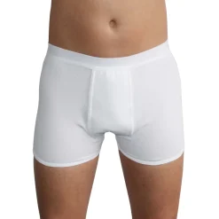 Herren-Inkontinenz-Boxershort weiß
