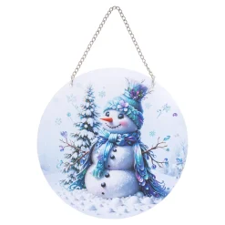 Hänge-Bild „Schneemann“