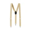 Hosenträger beige