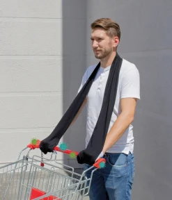 Hygiene-Schal schwarz