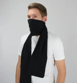 Hygiene-Schal schwarz