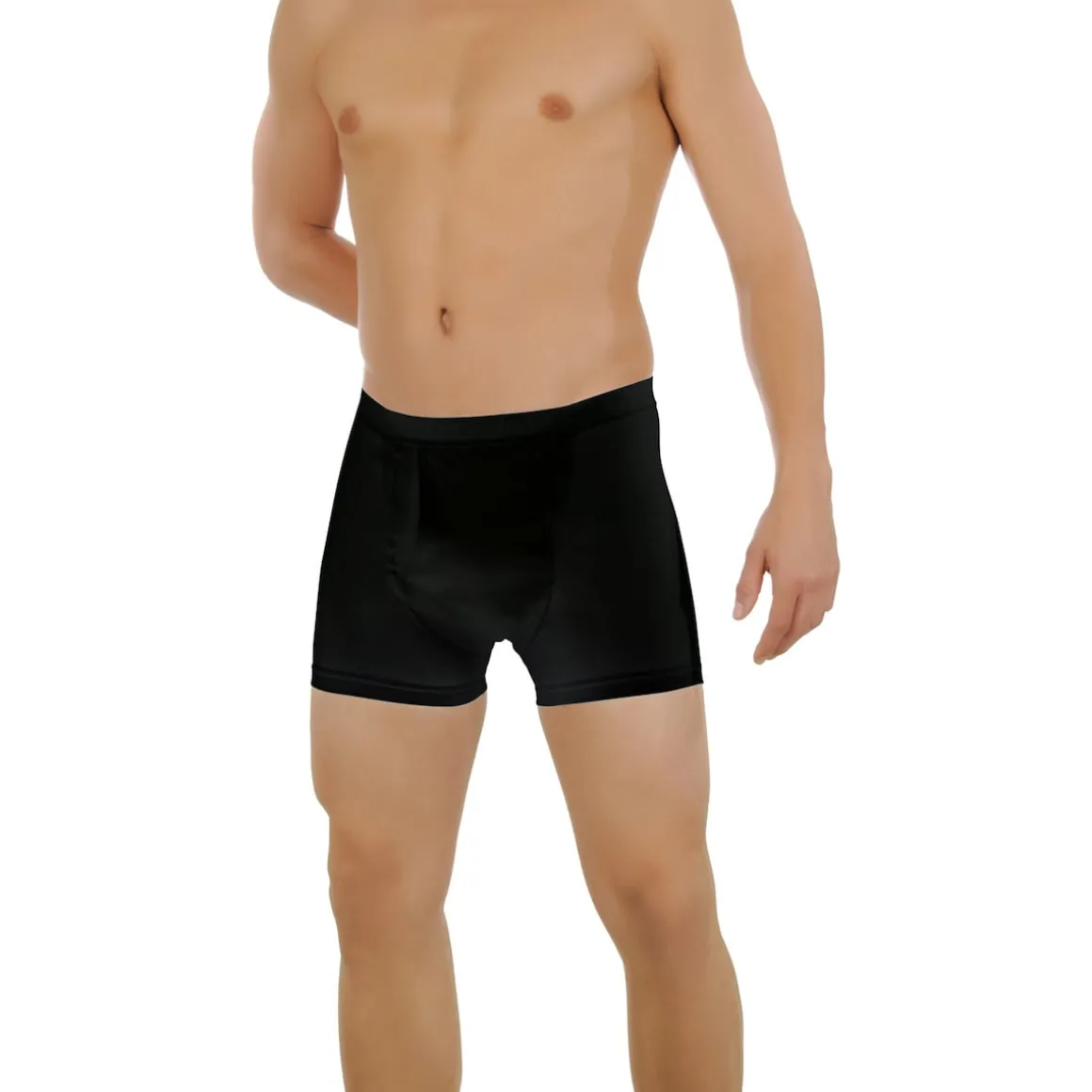 Inkontinenz Herrenshort "100" schwarz