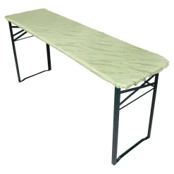 Jacquard-Spanntischdecke zartgrün