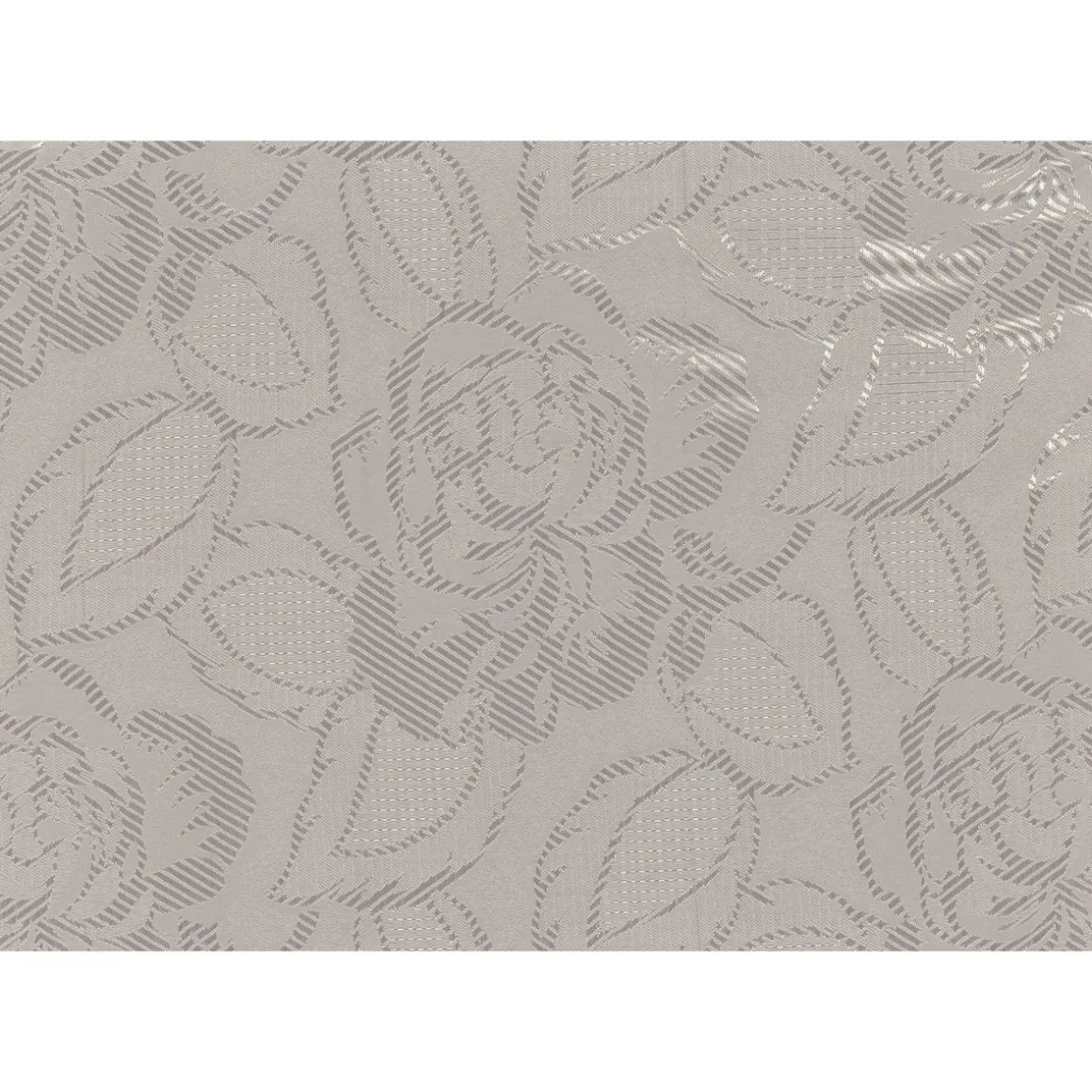 Jacquard-Tischdecke "Jasmin" taupe