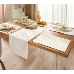 Jacquard-Tischläufer „Rentierzauber“, 140x40 cm