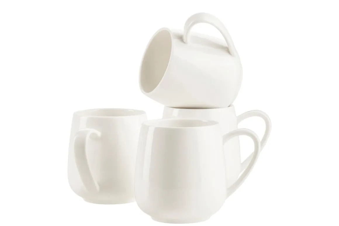 Kaffeebecher Set, Porzellan Taya