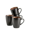Kaffeebecher-Set, Steinzeug Teona 4 x Kaffeebecher