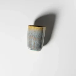 Kaffeebecher-Set, Steinzeug Flussufer blau, grün, braun