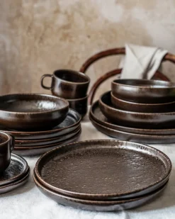 Kaffeeobertassen-Set, Steinzeug Glockenklang